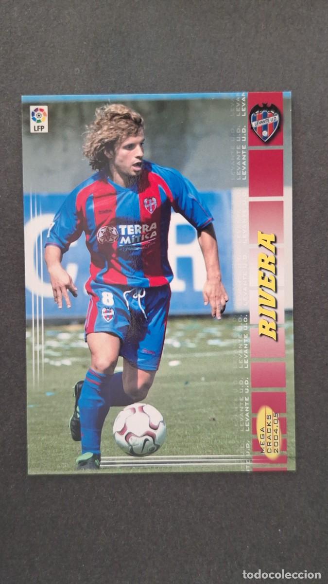Cromos de F&uacute;tbol: L2 RIVERA LEVANTE U. D. 156 PANINI MEGACRACKS 2004 2005 04 05