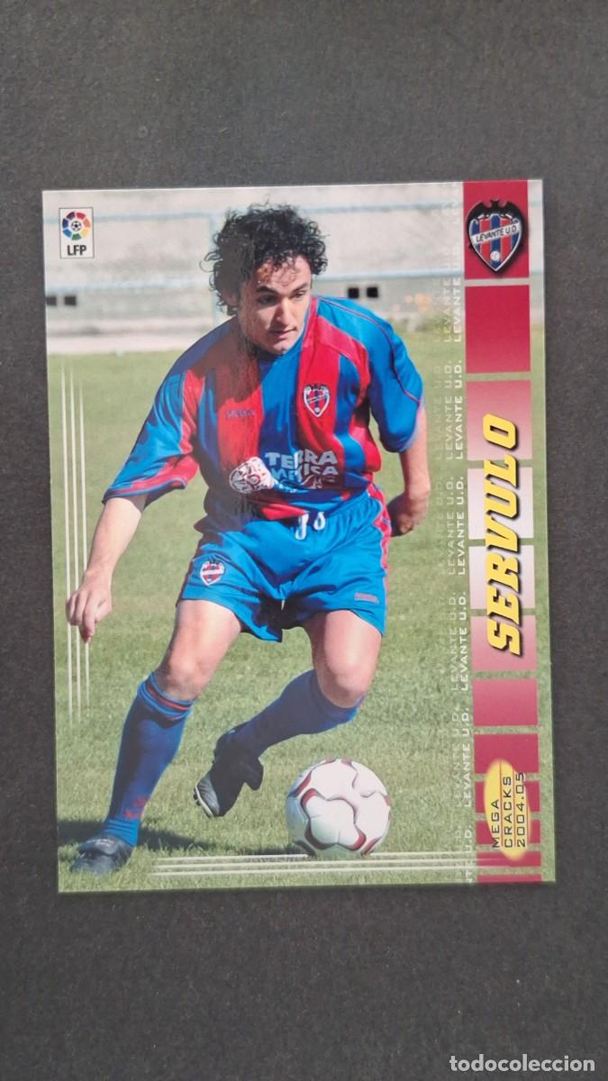 Cromos de F&uacute;tbol: L2 SERVULO LEVANTE U. D. 157 PANINI MEGACRACKS 2004 2005 04 05