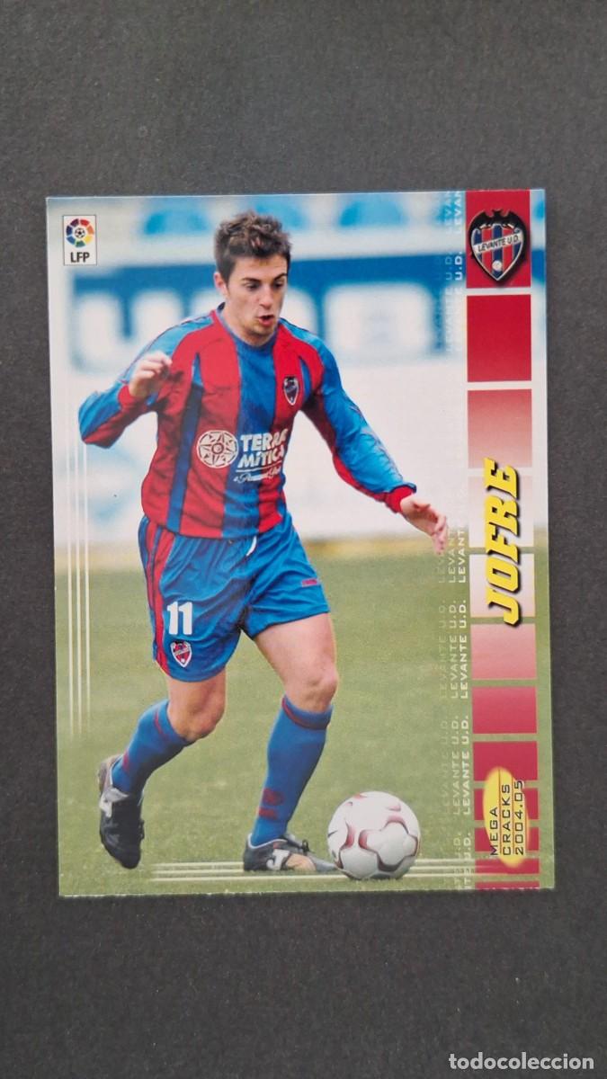 Cromos de F&uacute;tbol: L2 JOFRE LEVANTE U. D. 158 PANINI MEGACRACKS 2004 2005 04 05