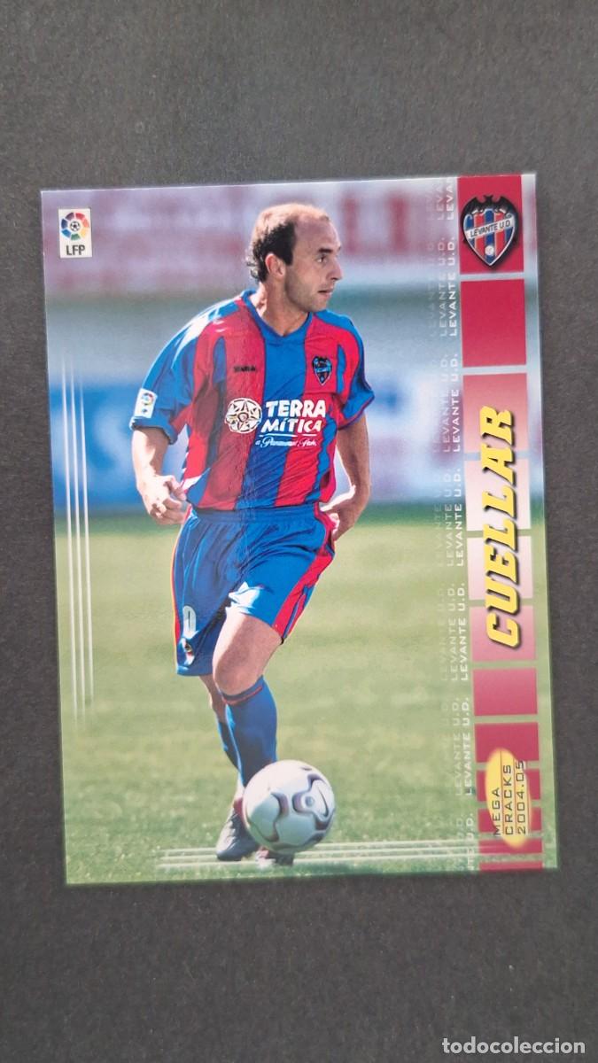 Cromos de F&uacute;tbol: L2 CUELLAR LEVANTE U. D. 159 PANINI MEGACRACKS 2004 2005 04 05