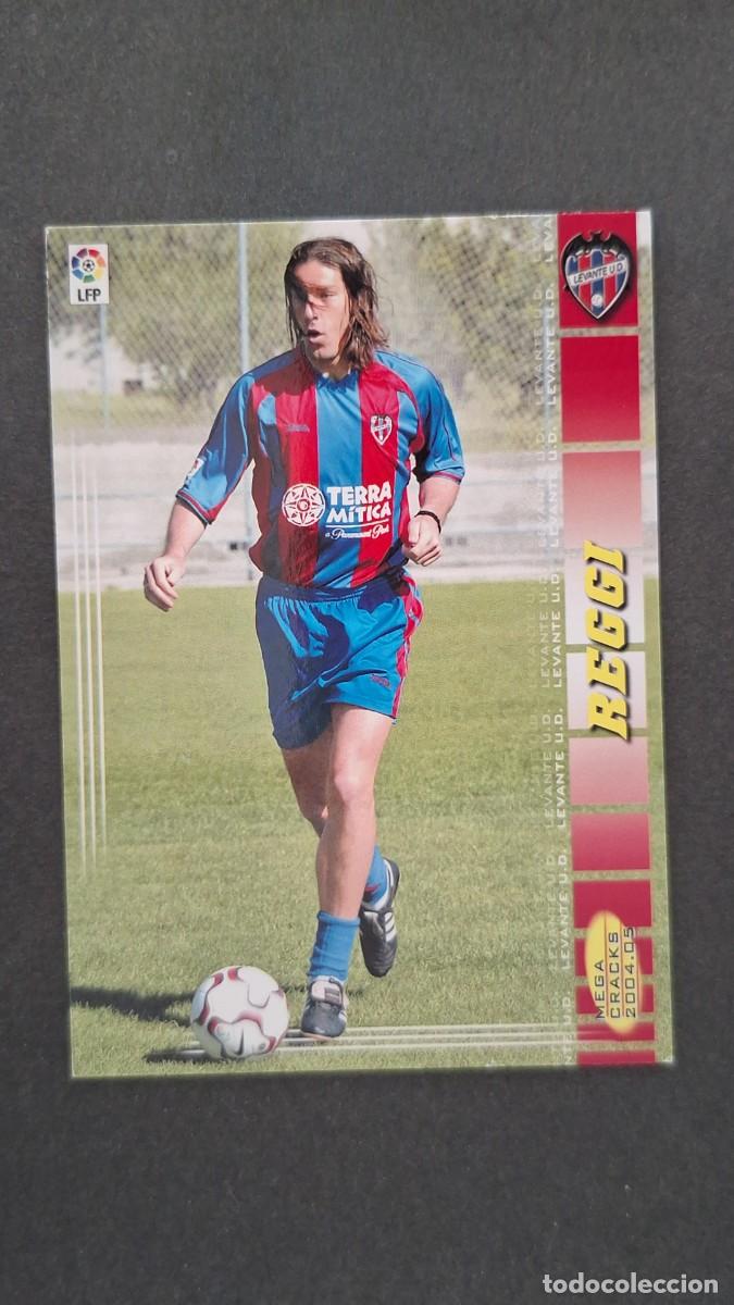 Cromos de F&uacute;tbol: L2 REGGI LEVANTE U. D. 160 PANINI MEGACRACKS 2004 2005 04 05