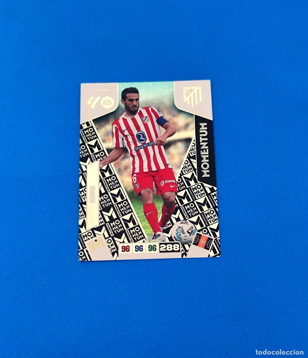 Cromos de F&uacute;tbol: Adrenalyn 2025 2026 / 25 26 Momentum Koke Atl&eacute;tico de Madrid