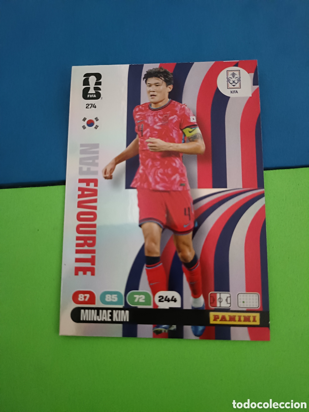 Cromos de F&uacute;tbol: Adrenalyn XL Fifa World cup 2026 mundial - Fan Favourite 274 Minjae kim