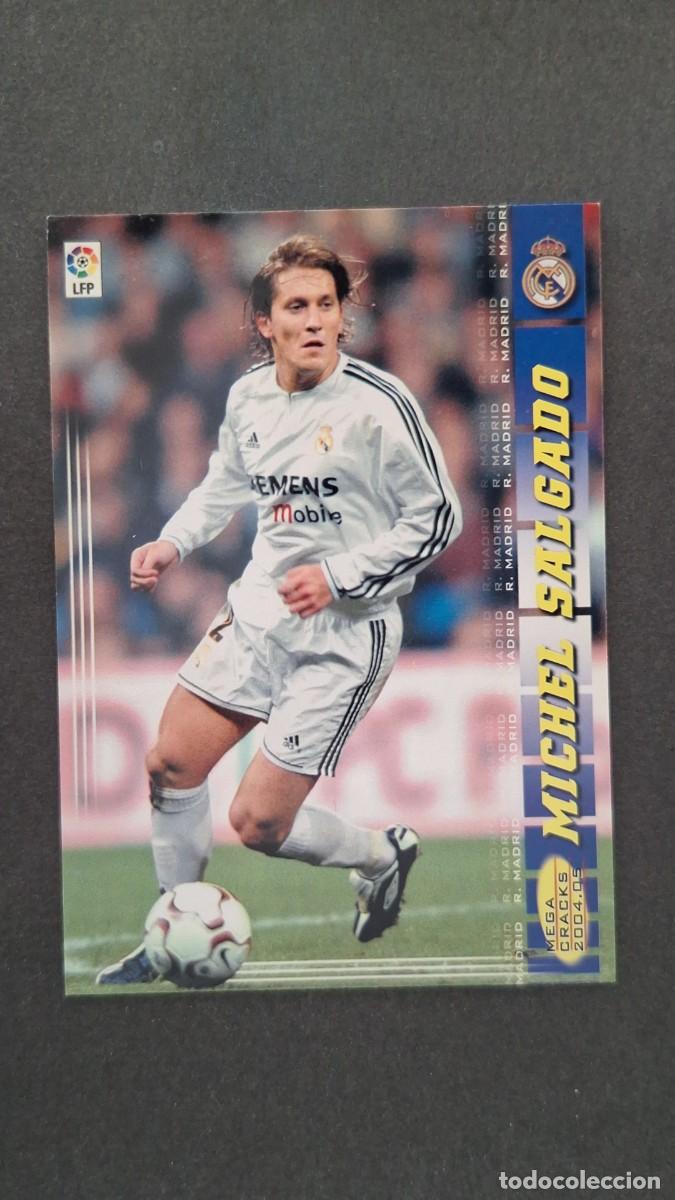 Cromos de F&uacute;tbol: L2 MICHEL SALGADO REAL MADRID 165 PANINI MEGACRACKS 2004 2005 04 05