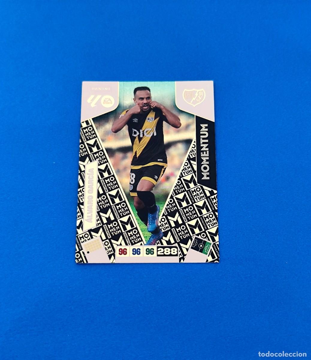 Cromos de F&uacute;tbol: Adrenalyn 2025 2026 / 25 26 Momentum &Aacute;lvaro Garc&iacute;a Rayo Vallecano
