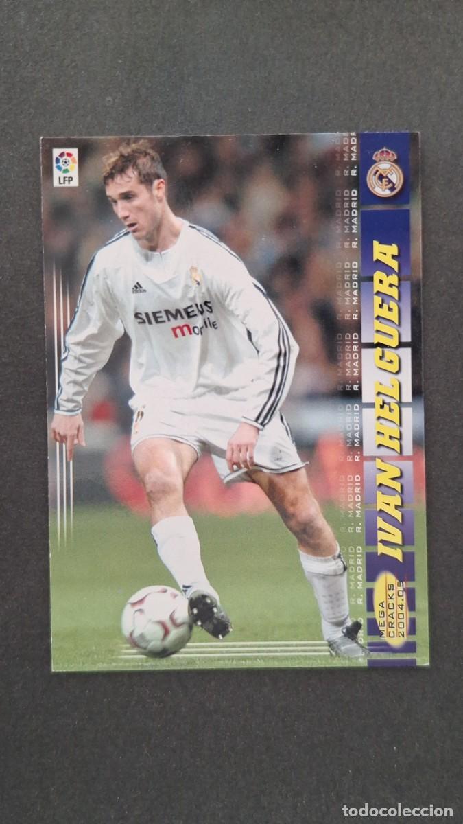 Cromos de F&uacute;tbol: L2 IVAN HELGUERA REAL MADRID 166 PANINI MEGACRACKS 2004 2005 04 05
