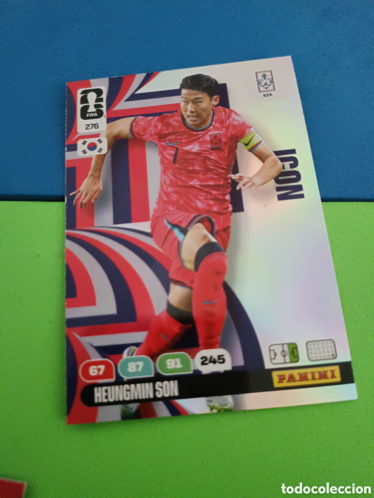 Cromos de F&uacute;tbol: Adrenalyn XL Fifa World cup 2026 mundial - Icon 276 Heung-Min Son