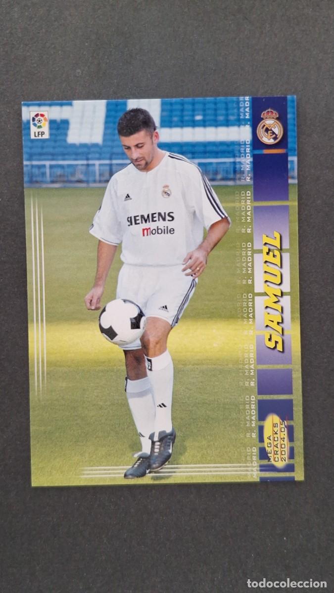Cromos de F&uacute;tbol: L2 SAMUEL REAL MADRID 167 PANINI MEGACRACKS 2004 2005 04 05
