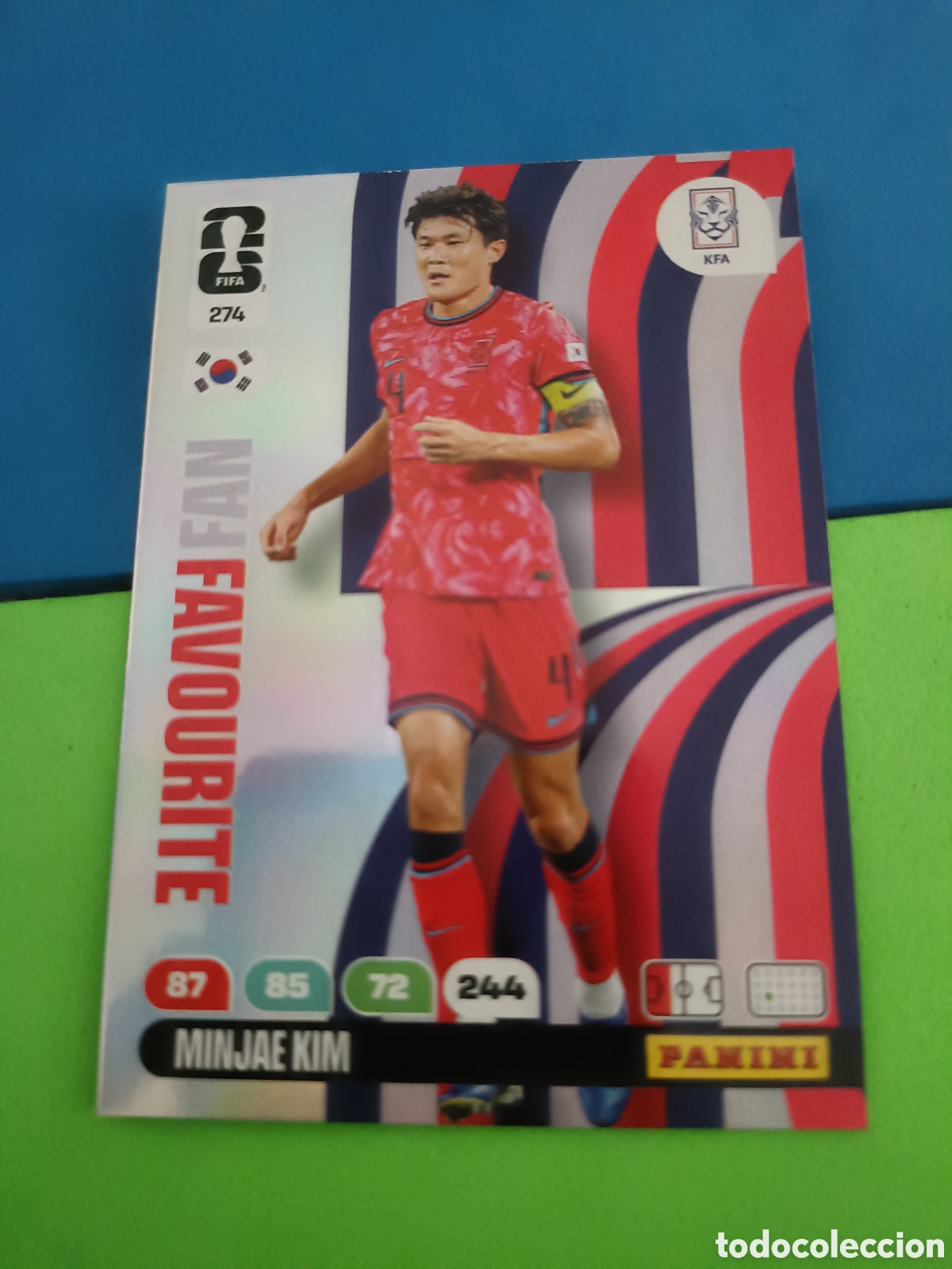 Figurine di Calcio: Adrenalyn XL Fifa World cup 2026 mundial - Fan Favourite 274 Minjae Kim