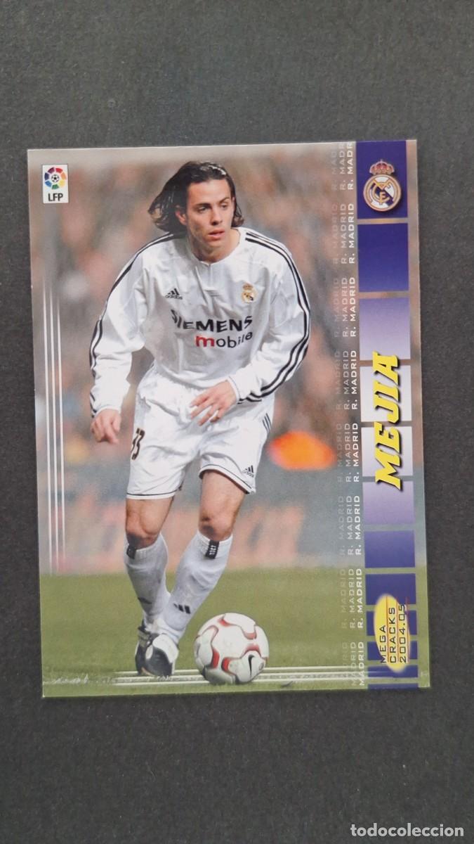 Cromos de F&uacute;tbol: L2 MEJIA REAL MADRID 170 PANINI MEGACRACKS 2004 2005 04 05