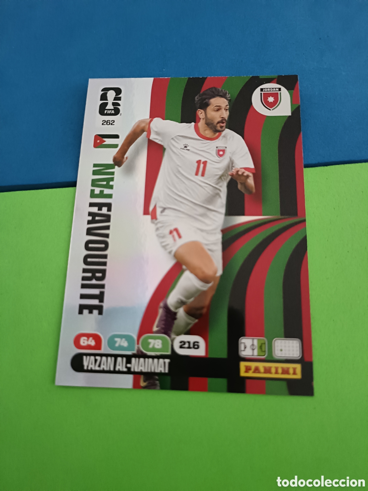 Fu&szlig;ball-Sticker: Adrenalyn XL Fifa World cup 2026 mundial - Fan Favourite 262 Al-Naimat