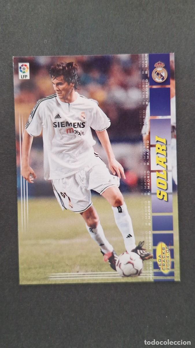 Cromos de F&uacute;tbol: L2 SOLARI REAL MADRID 175 PANINI MEGACRACKS 2004 2005 04 05