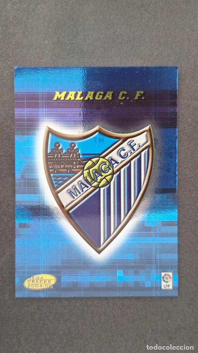 Cromos de Futebol: L2 ESCUDO MALAGA C. F. 181 PANINI MEGACRACKS 2004 2005 04 05