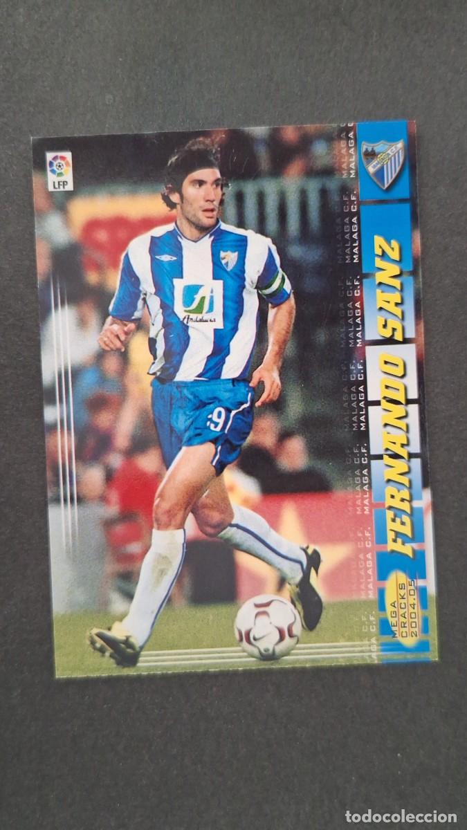 Cromos de Futebol: L2 FERNANDO SANZ MALAGA C. F. 185 PANINI MEGACRACKS 2004 2005 04 05