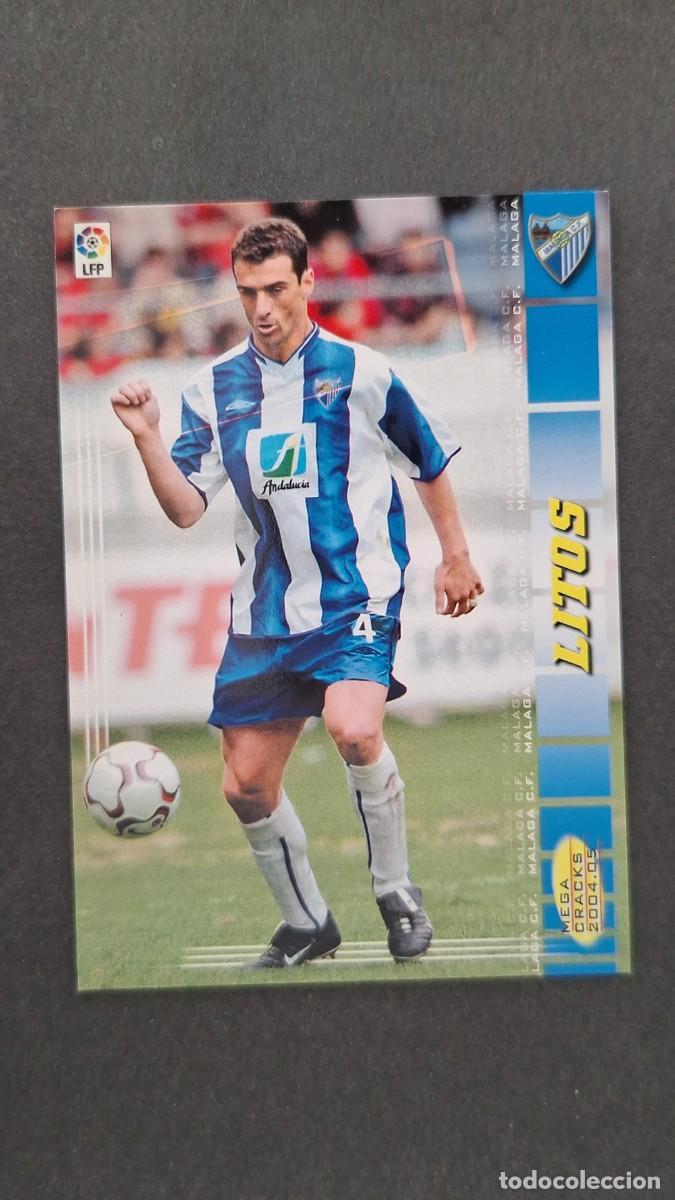 Cromos de Futebol: L2 LITOS MALAGA C. F. 186 PANINI MEGACRACKS 2004 2005 04 05