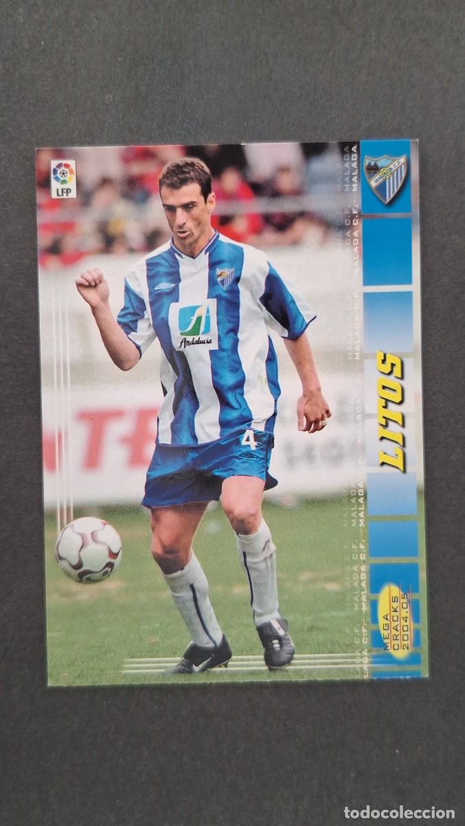 Cromos de Futebol: L2 LITOS MALAGA C. F. 186 PANINI MEGACRACKS 2004 2005 04 05