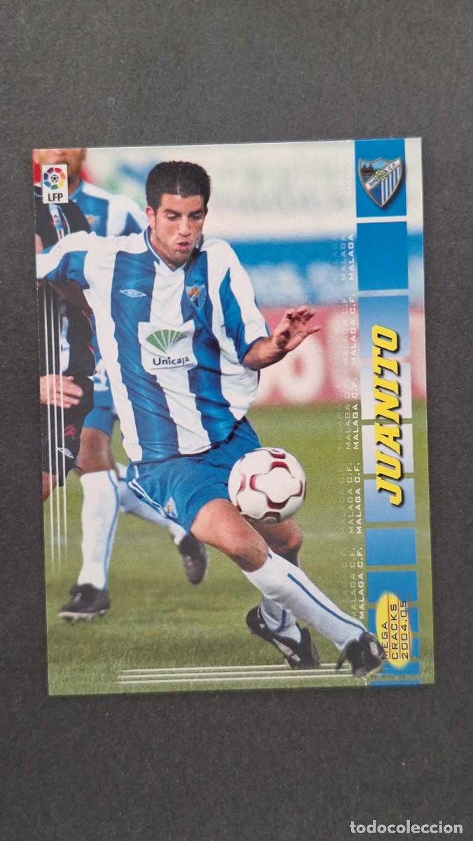 Cromos de Futebol: L2 JUANITO MALAGA C. F. 187 PANINI MEGACRACKS 2004 2005 04 05