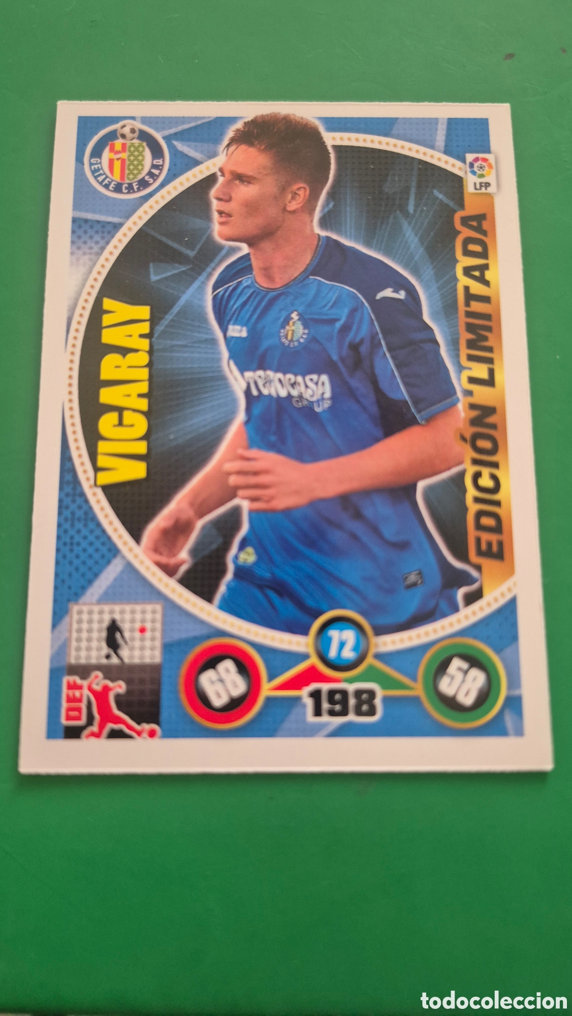 Cromos de Futebol: EDICION LIMITADA VIGARAY GETAFE CROMOS ALBUM ADRENALYN XL LIGA FUTBOL 2014 2015 14 15