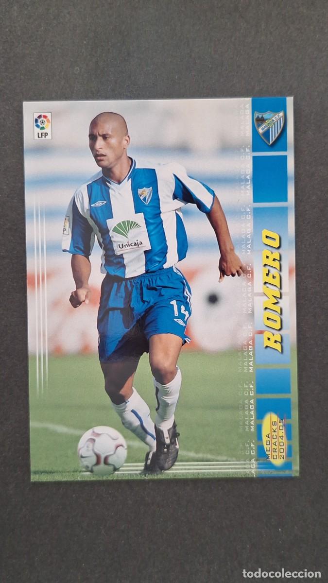 Cromos de Futebol: L2 ROMERO MALAGA C. F. 189 PANINI MEGACRACKS 2004 2005 04 05