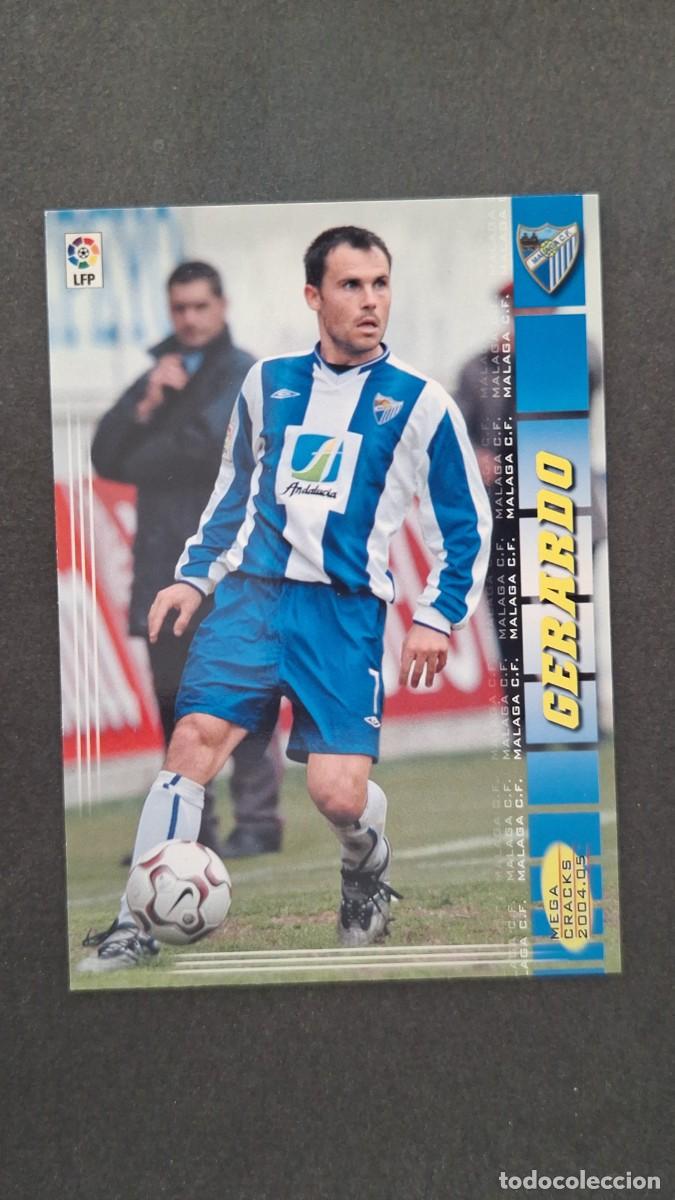 Fu&szlig;ball-Sticker: L2 GERARDO MALAGA C. F. 192 PANINI MEGACRACKS 2004 2005 04 05