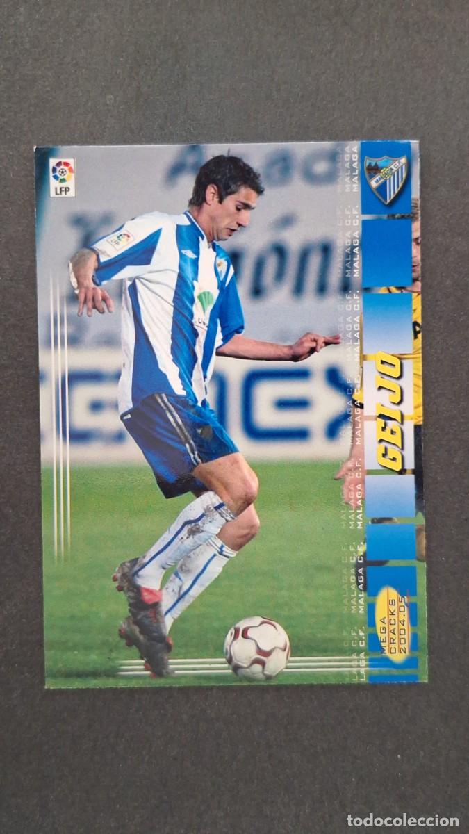 Cromos de F&uacute;tbol: L2 GEIJO MALAGA C. F. 197 PANINI MEGACRACKS 2004 2005 04 05
