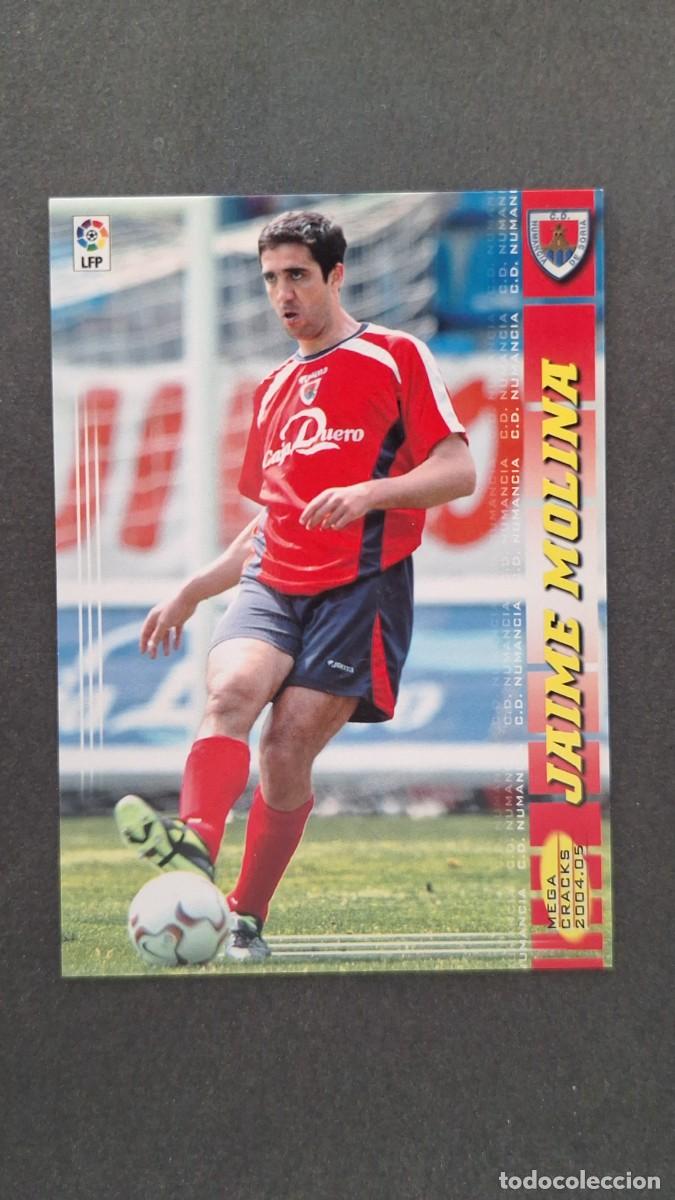Football Stickers: L2 JAIME MOLINA C. D. NUMANCIA 222 PANINI MEGACRACKS 2004 2005 04 05