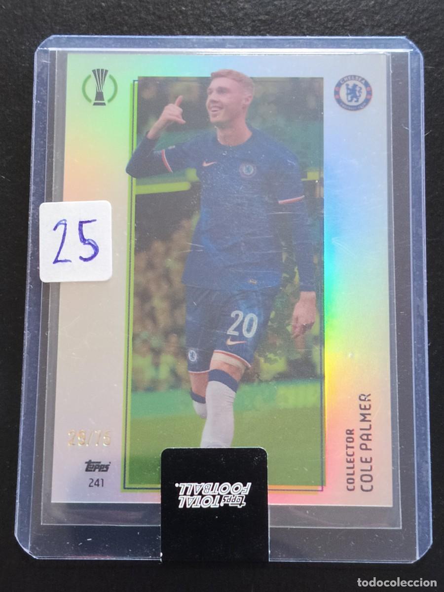Figurine di Calcio: Cole Palmer 29/75 - Tops Total Football 2024/25 - Set Collector - Chelsea FC