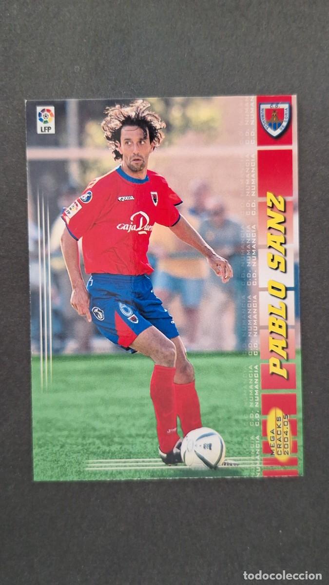 Cromos de Futebol: L2 PABLO SANZ C. D. NUMANCIA 224 PANINI MEGACRACKS 2004 2005 04 05
