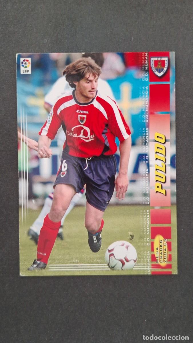 Cromos de Futebol: L2 PULIDO C. D. NUMANCIA 225 PANINI MEGACRACKS 2004 2005 04 05