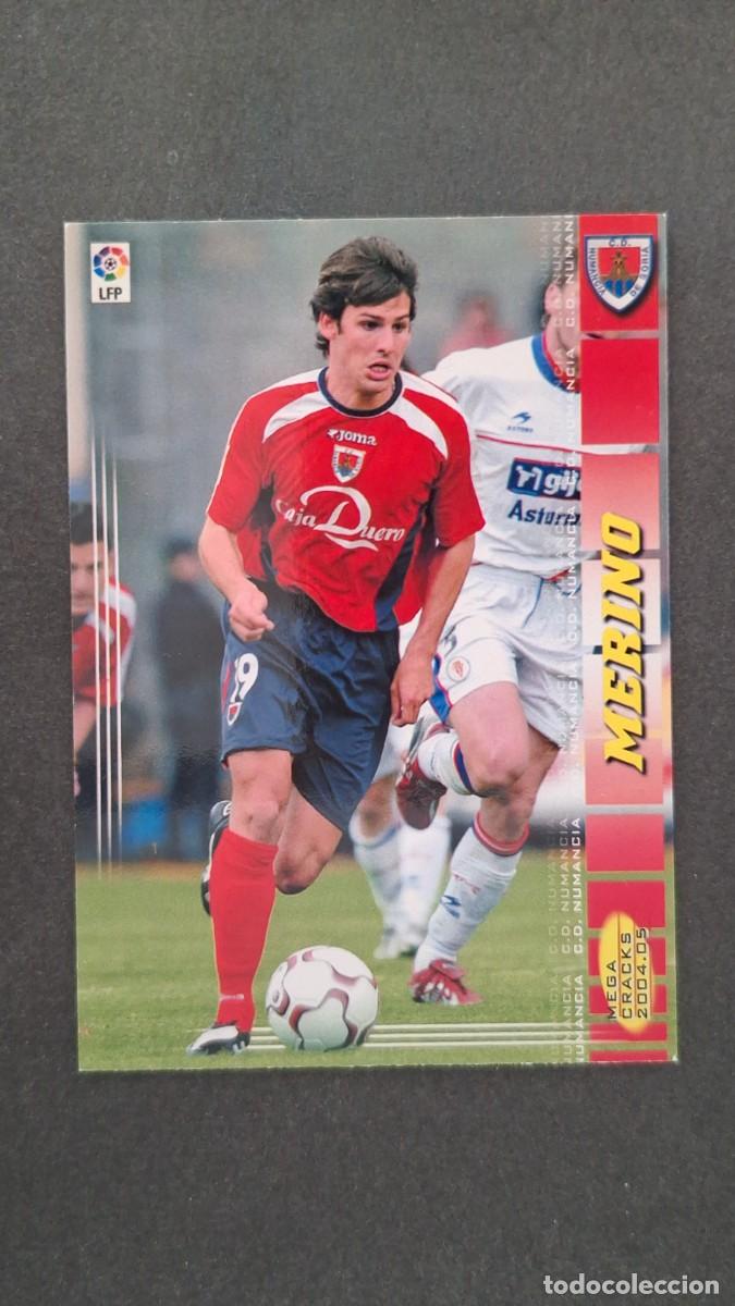 Cromos de F&uacute;tbol: L2 MERINO C. D. NUMANCIA 228 PANINI MEGACRACKS 2004 2005 04 05