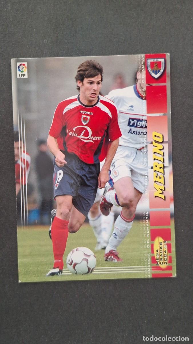Cromos de F&uacute;tbol: L2 MERINO C. D. NUMANCIA 228 PANINI MEGACRACKS 2004 2005 04 05