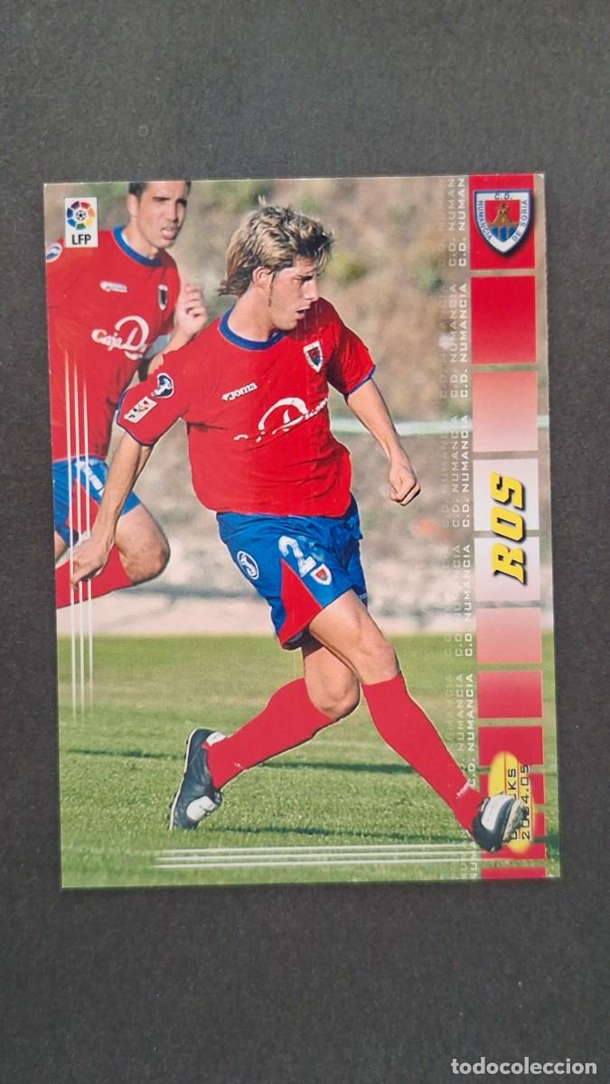 Cromos de F&uacute;tbol: L2 ROS C. D. NUMANCIA 230 PANINI MEGACRACKS 2004 2005 04 05