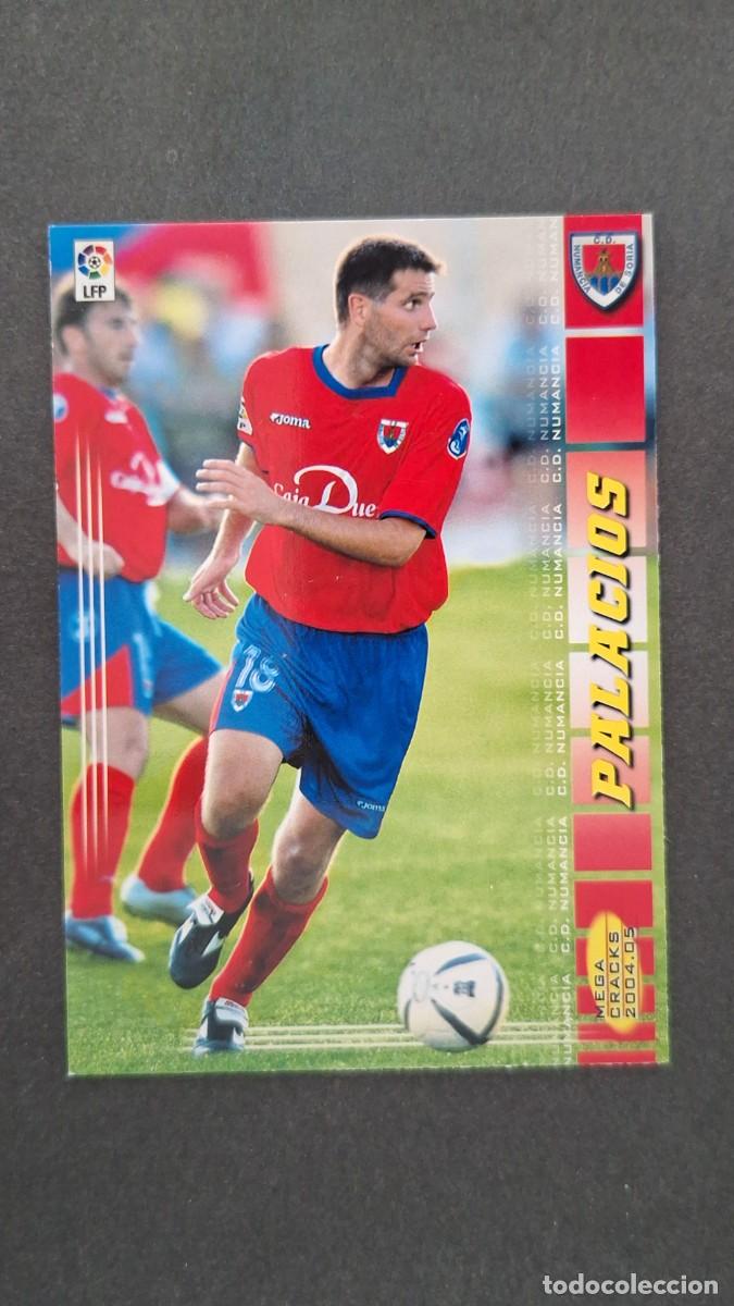 Cromos de F&uacute;tbol: L2 PALACIOS C. D. NUMANCIA 232 PANINI MEGACRACKS 2004 2005 04 05