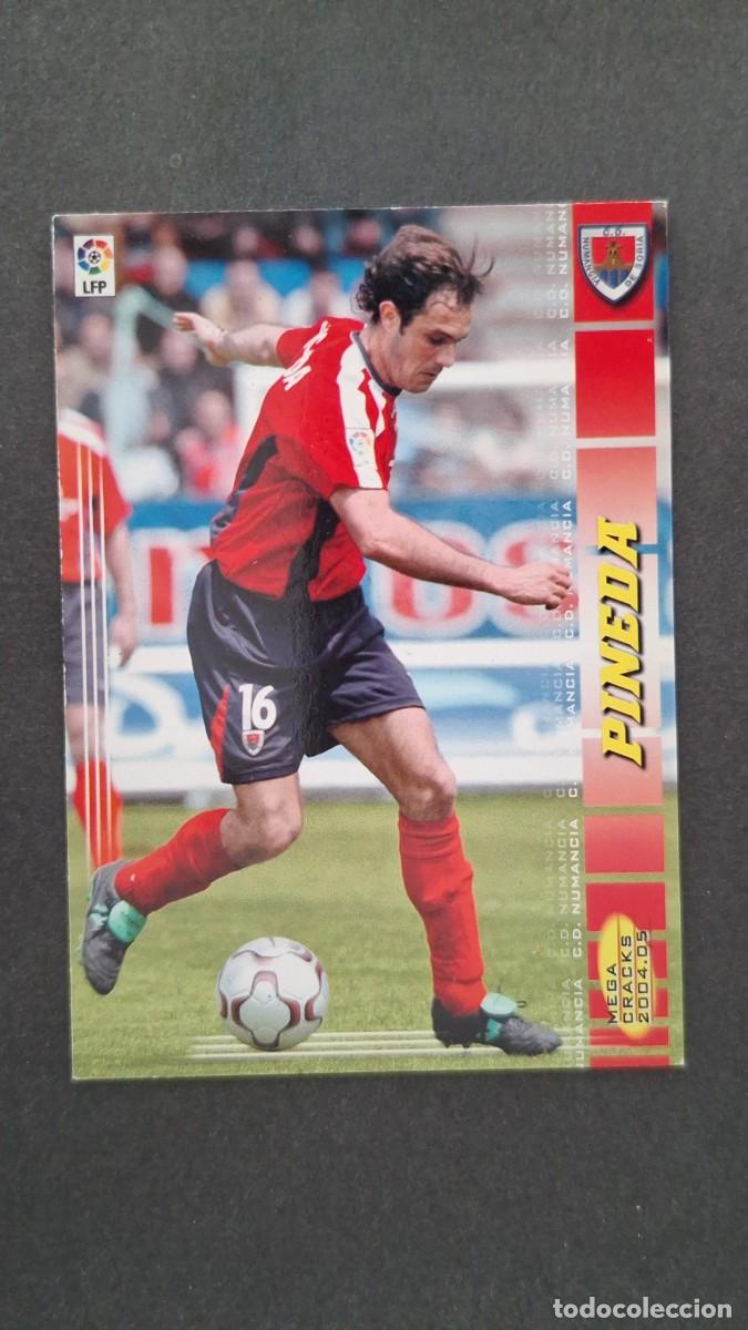 Cromos de F&uacute;tbol: L2 PINEDA C. D. NUMANCIA 234 PANINI MEGACRACKS 2004 2005 04 05