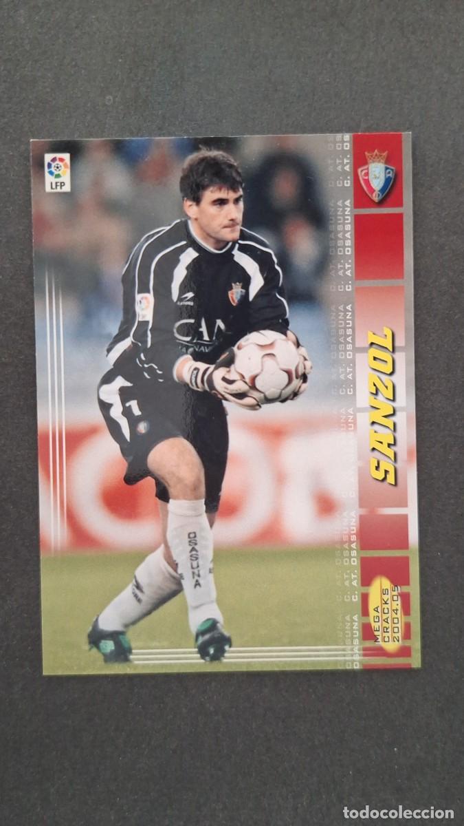 Cromos de F&uacute;tbol: L2 SANZOL C. A. OSASUNA 236 PANINI MEGACRACKS 2004 2005 04 05
