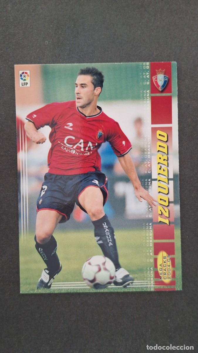 Cromos de F&uacute;tbol: L2 IZQUIERDO C. A. OSASUNA 237 PANINI MEGACRACKS 2004 2005 04 05