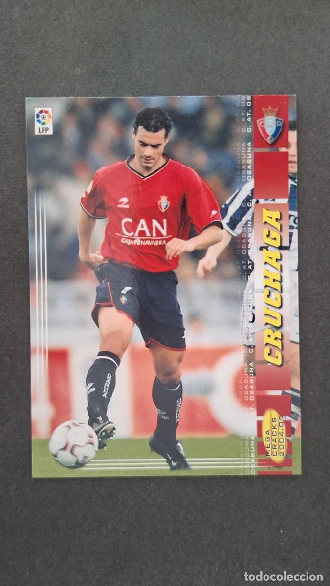 Cromos de F&uacute;tbol: L2 CRUCHAGA C. A. OSASUNA 238 PANINI MEGACRACKS 2004 2005 04 05