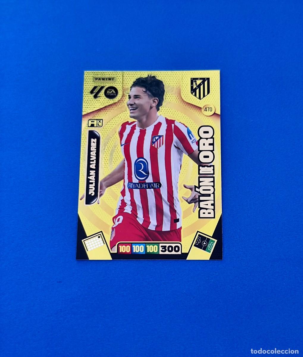 Cromos de F&uacute;tbol: Adrenalyn 2025 2026 / 25 26 Bal&oacute;n de Oro Juli&aacute;n &Aacute;lvarez 470 Atl&eacute;tico de Madrid
