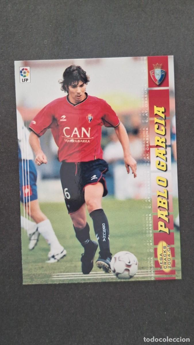 Fu&szlig;ball-Sticker: L2 PABLO GARCIA C. A. OSASUNA 242 PANINI MEGACRACKS 2004 2005 04 05