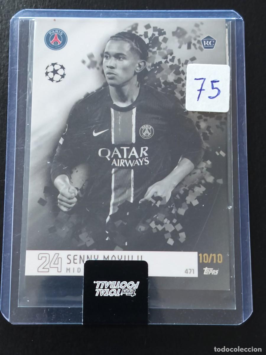 Cromos de F&uacute;tbol: Senny Mayulu 10/10 - Tops Total Football 2024/25 - Base Set - PSG