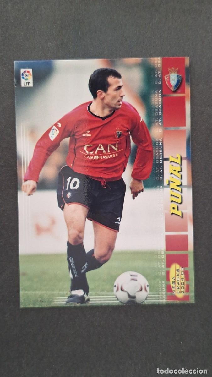 Cromos de F&uacute;tbol: L2 PU&Ntilde;AL C. A. OSASUNA 243 PANINI MEGACRACKS 2004 2005 04 05