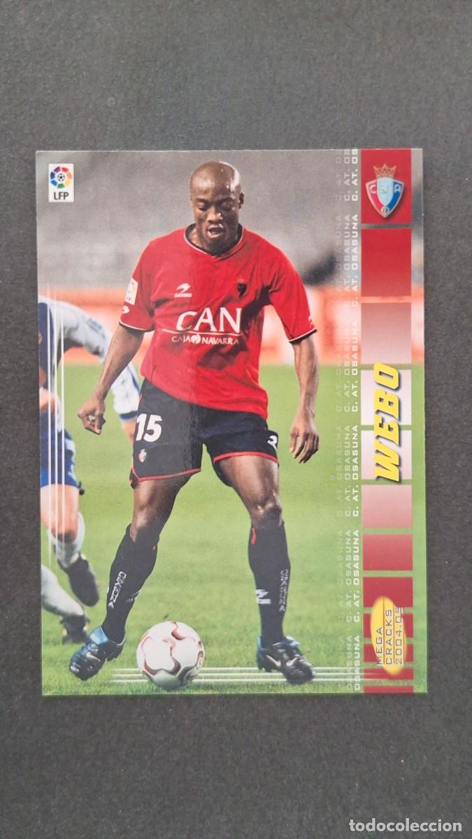 Fu&szlig;ball-Sticker: L2 WEBO C. A. OSASUNA 250 PANINI MEGACRACKS 2004 2005 04 05
