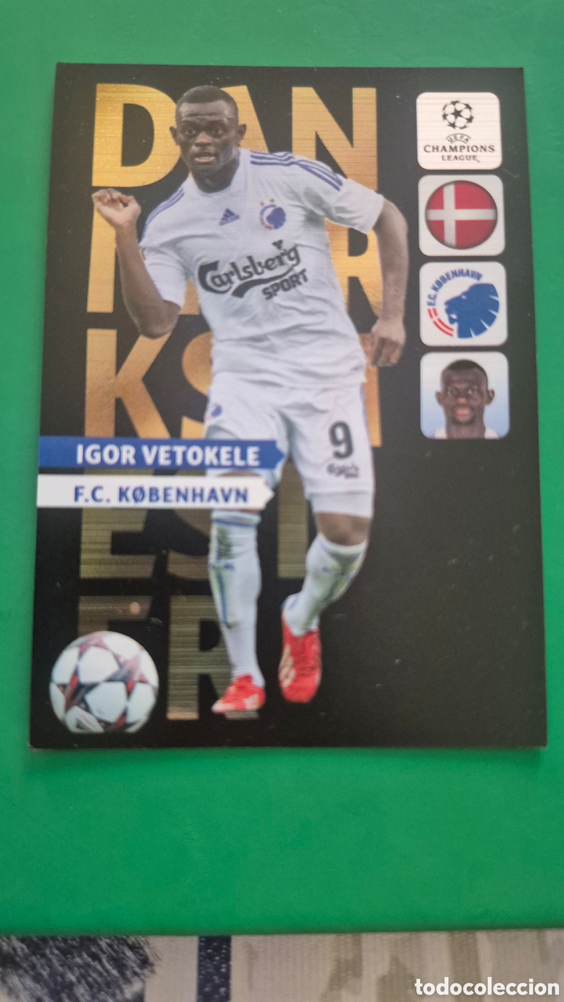 Cartes &agrave; collectionner de Football: Champions League 2013 2014 Nordic Edit Danmarksmester cards Vetokele