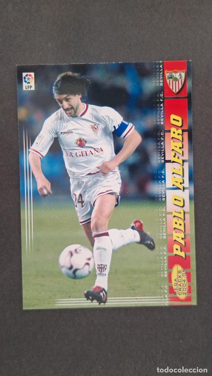 Cromos de F&uacute;tbol: L2 PABLO ALFARO SEVILLA F. C. 276 PANINI MEGACRACKS 2004 2005 04 05