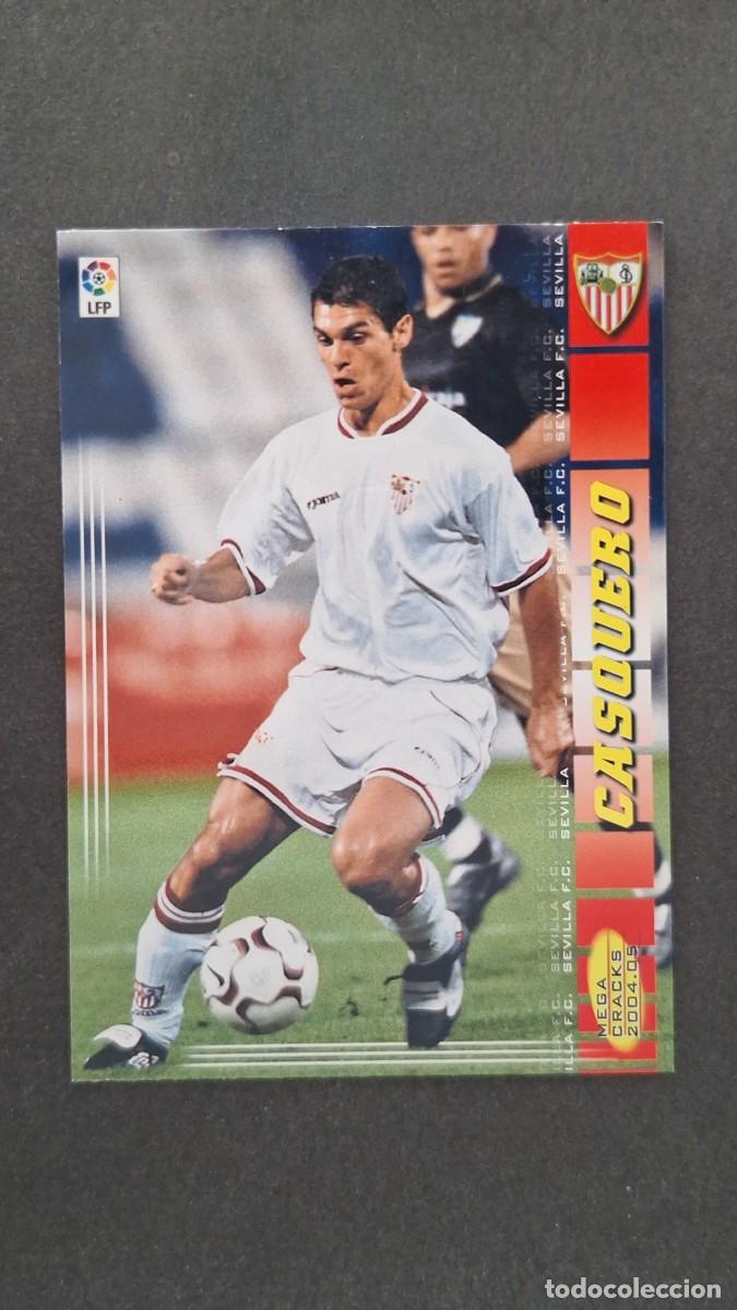 Cromos de F&uacute;tbol: L2 CASQUERO SEVILLA F. C. 279 PANINI MEGACRACKS 2004 2005 04 05
