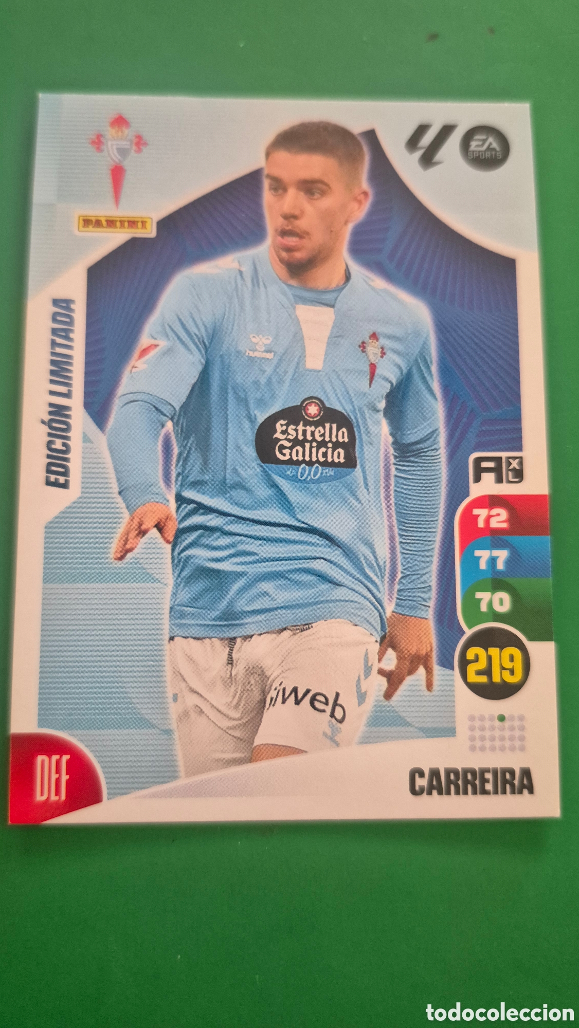 Football Stickers: CARREIRA (EDICI&Oacute;N LIMITADA) - CELTA - ADRENALYN XL 2024-25 - 24/25