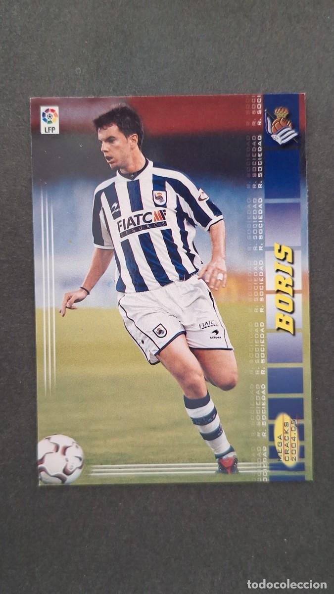 Cromos de F&uacute;tbol: L2 BORIS REAL SOCIEDAD 296 PANINI MEGACRACKS 2004 2005 04 05