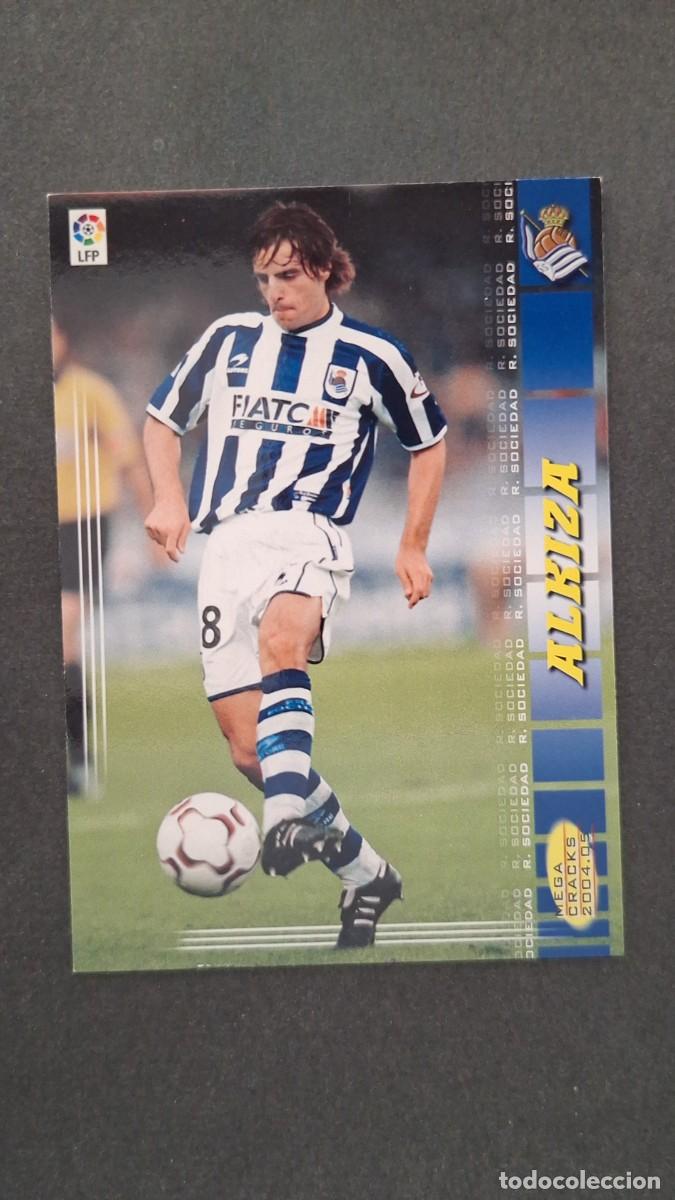Cromos de F&uacute;tbol: L2 ALKIZA REAL SOCIEDAD 299 PANINI MEGACRACKS 2004 2005 04 05
