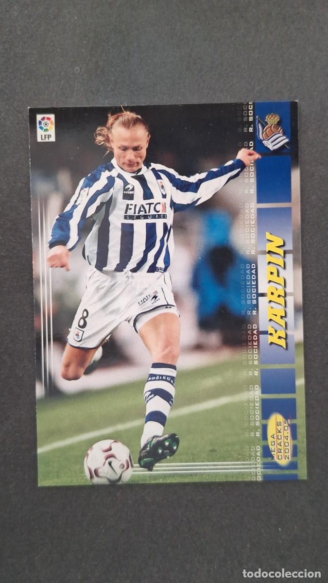 Cromos de F&uacute;tbol: L2 KARPIN REAL SOCIEDAD 300 PANINI MEGACRACKS 2004 2005 04 05