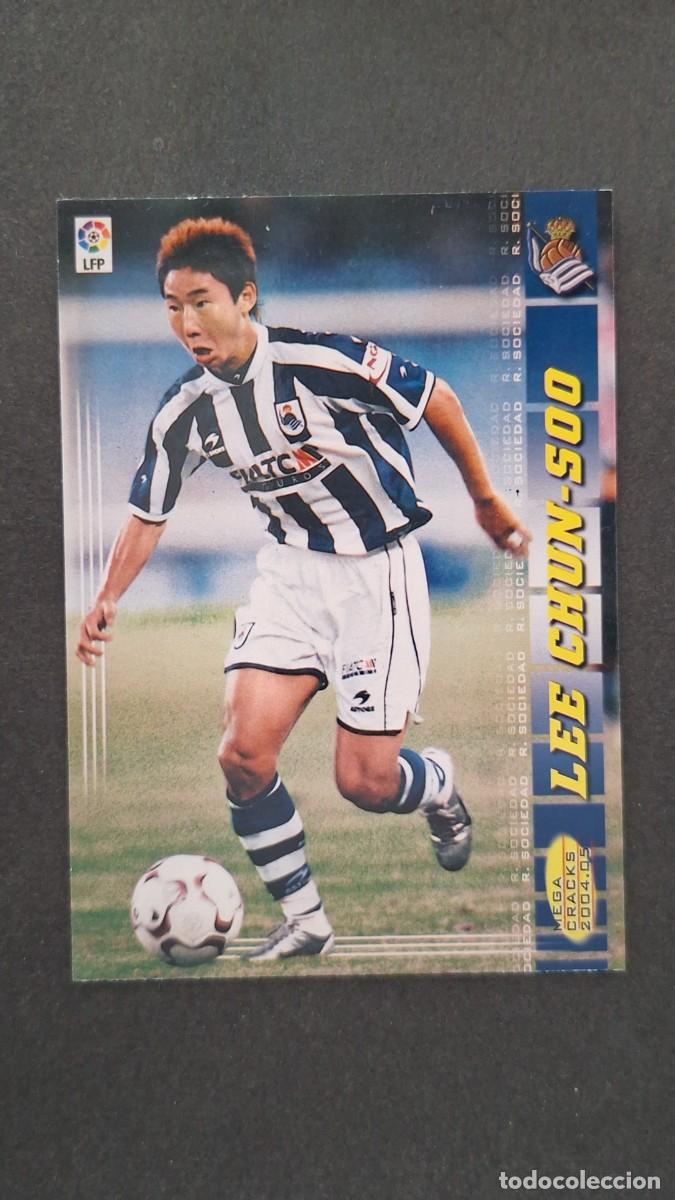 Cromos de F&uacute;tbol: L2 LEE CHUN-SOO REAL SOCIEDAD 303 PANINI MEGACRACKS 2004 2005 04 05
